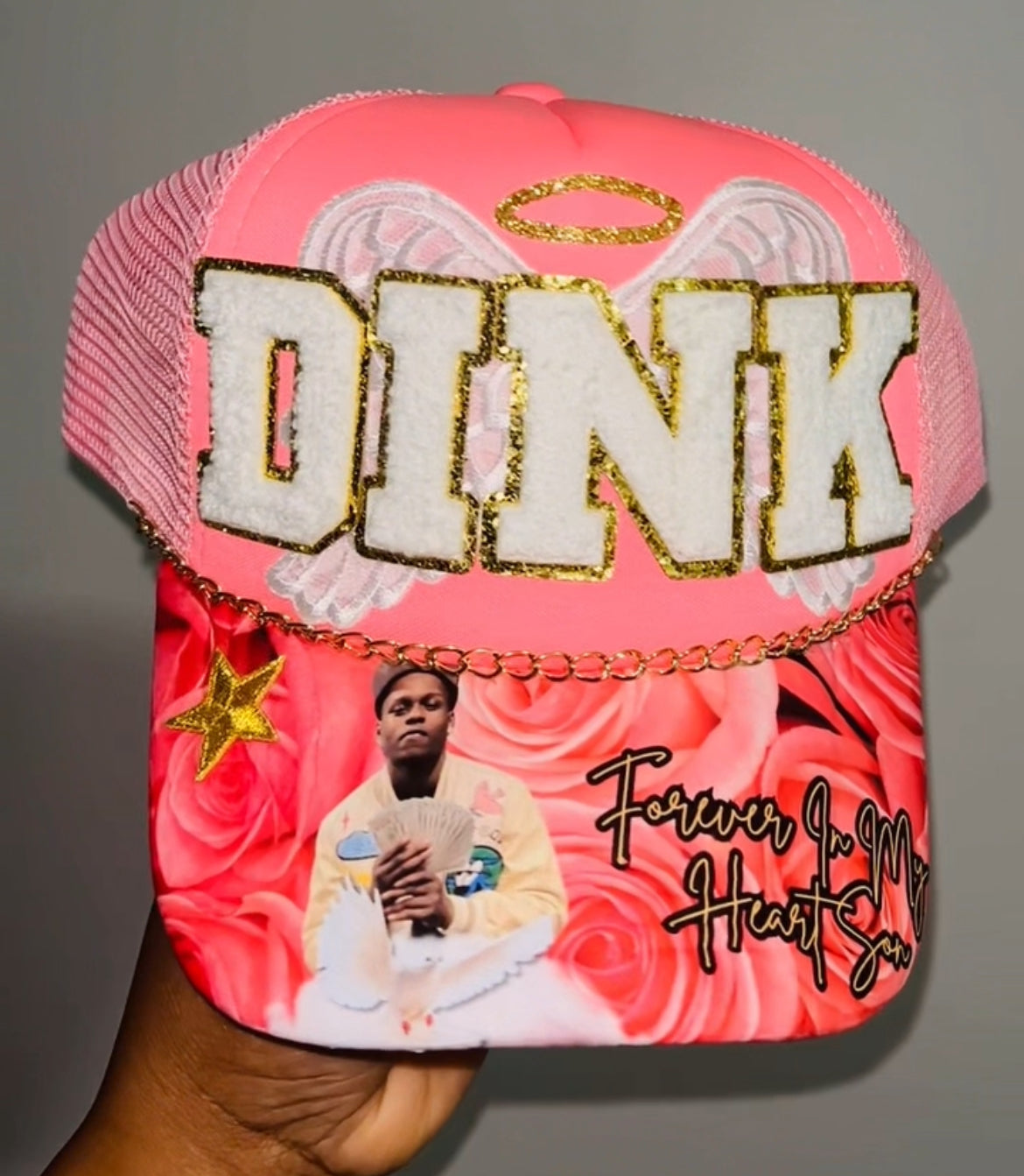 Memorial Hat with Name