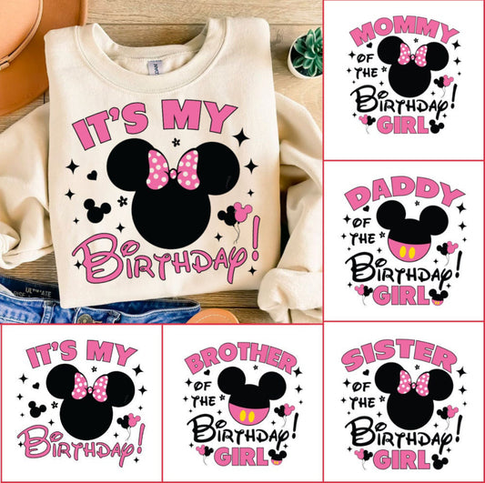 Family Birthday Shirts