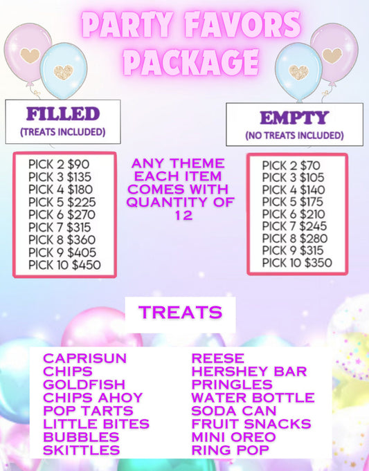 Party Favor Bundle